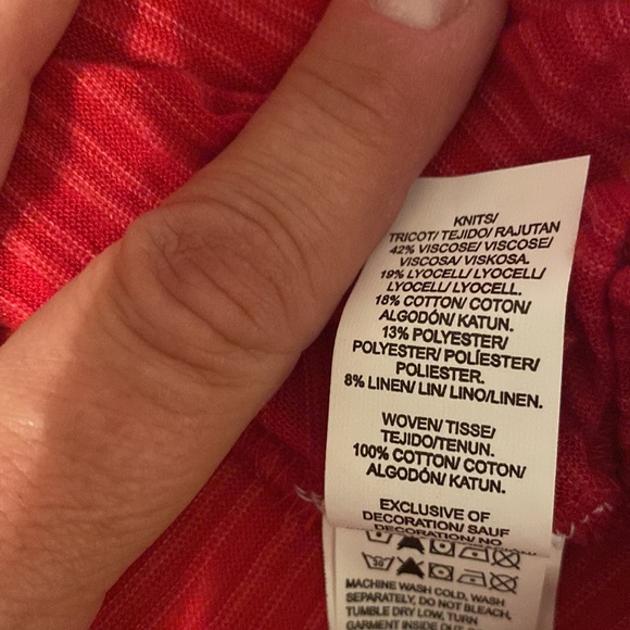 NWT lucky brand ladies long sleeve top size large - Picture 5 of 9